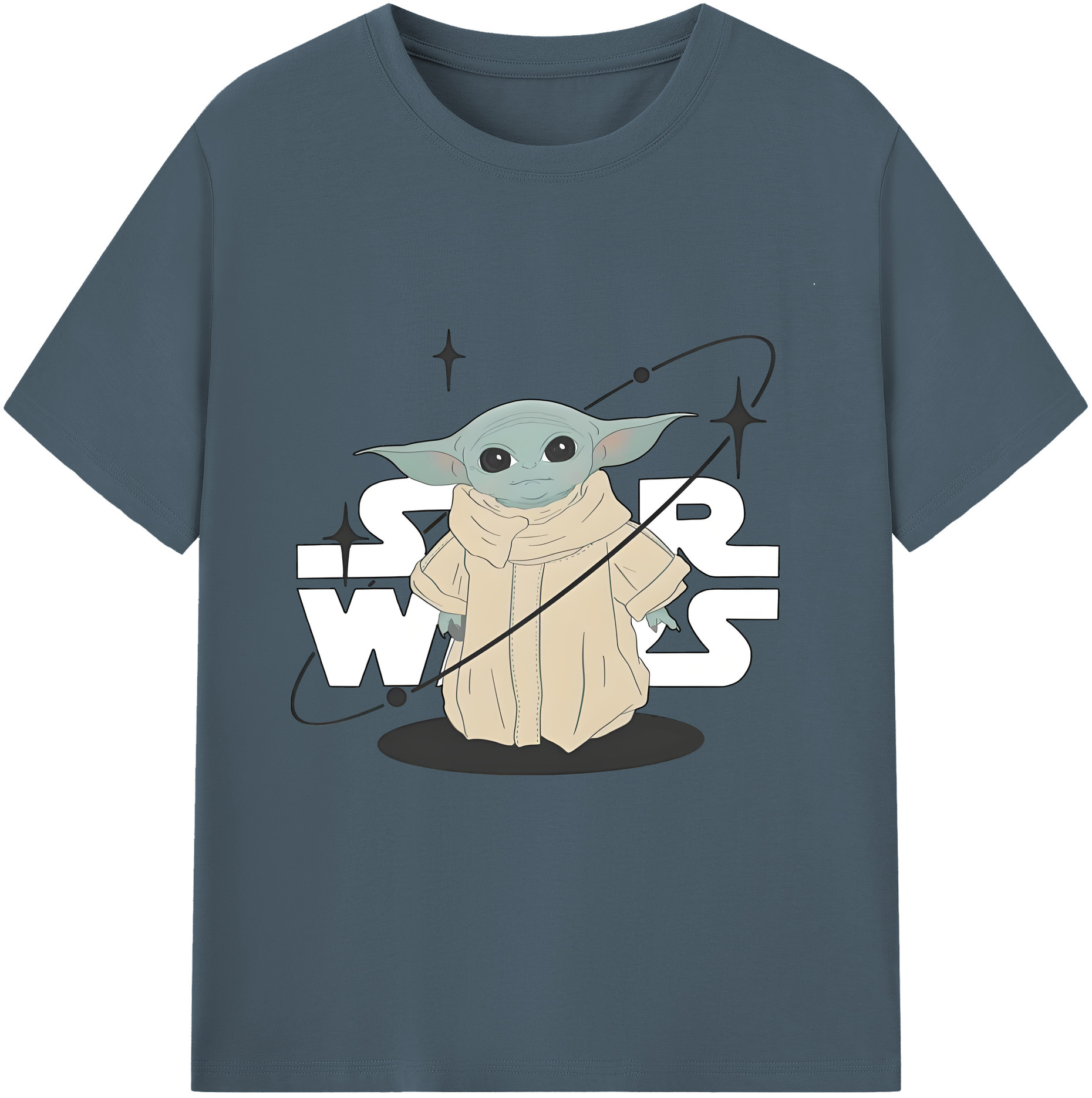 （画像用） スター・ウォーズ Star Wars 綿100％半袖Tシャツ（フロントプリント）